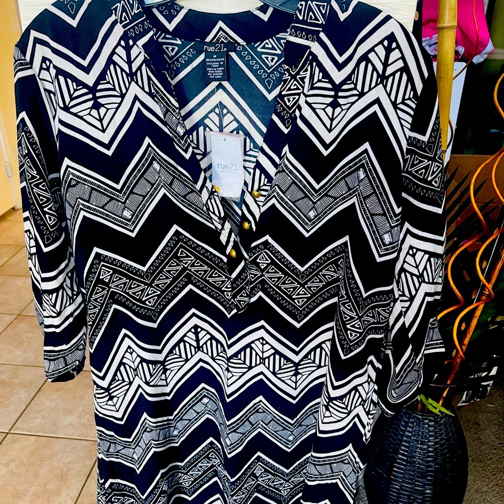 New mini shirt style dress